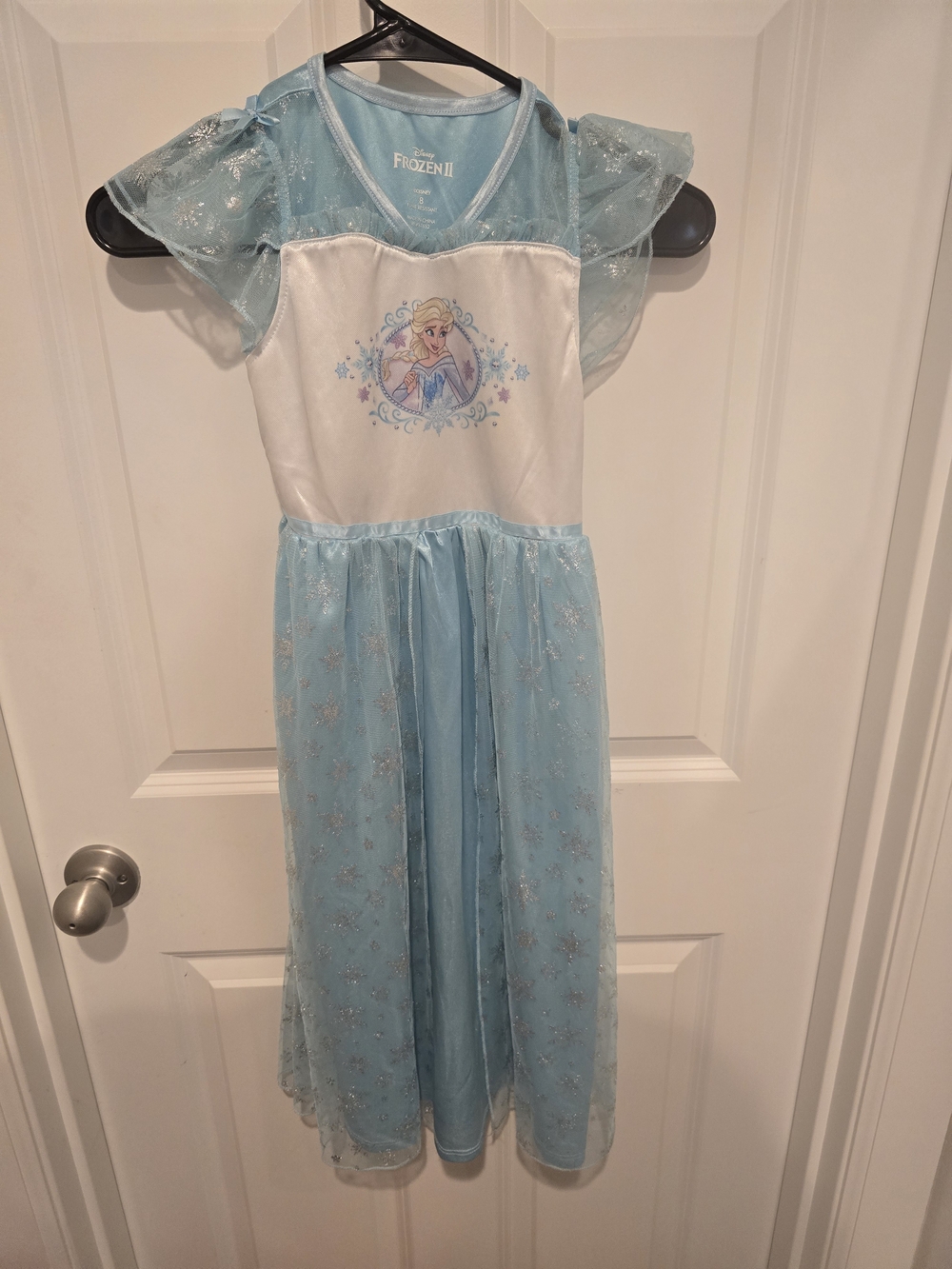Disney Frozen II Elsa Blue Princess Dress